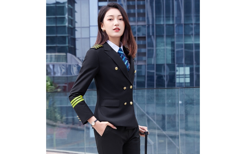 飛行員女西裝 職業(yè)女西服 機(jī)長服 航空制服 女西褲 MGLTF8821